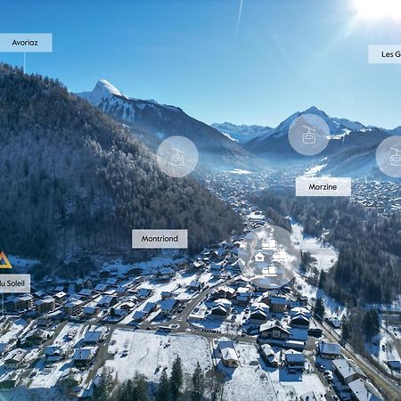 Roof Top Moutain View Direct Access Morzine Avoriaz Montriond Εξωτερικό φωτογραφία